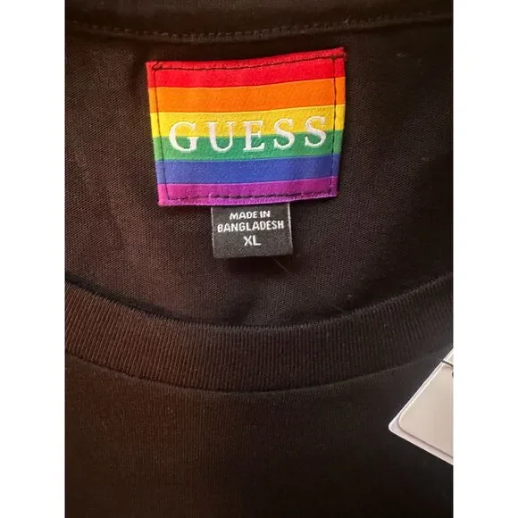 NWT. Unique Rare PRIDE Guess T-shirt - Picture 5 of 5